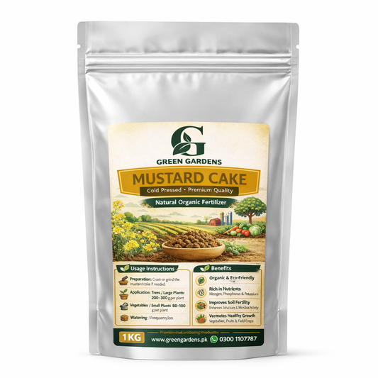 Mustard Cake - 1kg 
(Cold Pressed, Premium Quality)