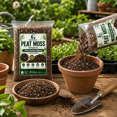 Peat Moss Sphagnum - 1 Kg (Premium Quality)