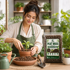 Peat Moss Sphagnum - 1 Kg (Premium Quality)