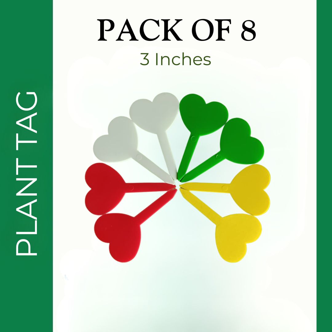 Plant Tags – Heart-Shaped (Pack of 8)