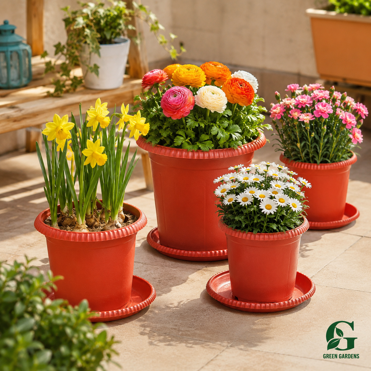 Planter Bottom Plate - 8.5 inch (Pack OF 5)