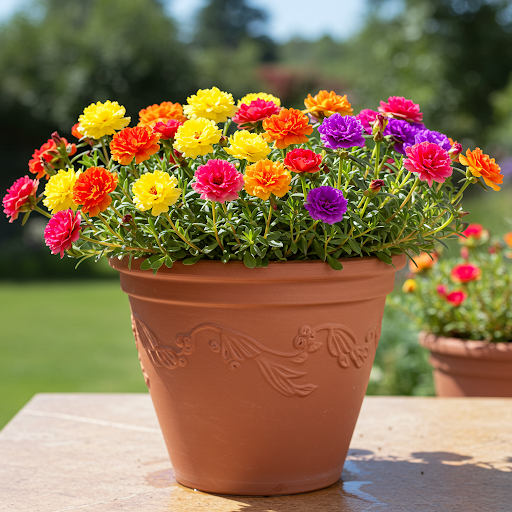 Portulaca – Extra Double Mix Seeds (SUMMER)