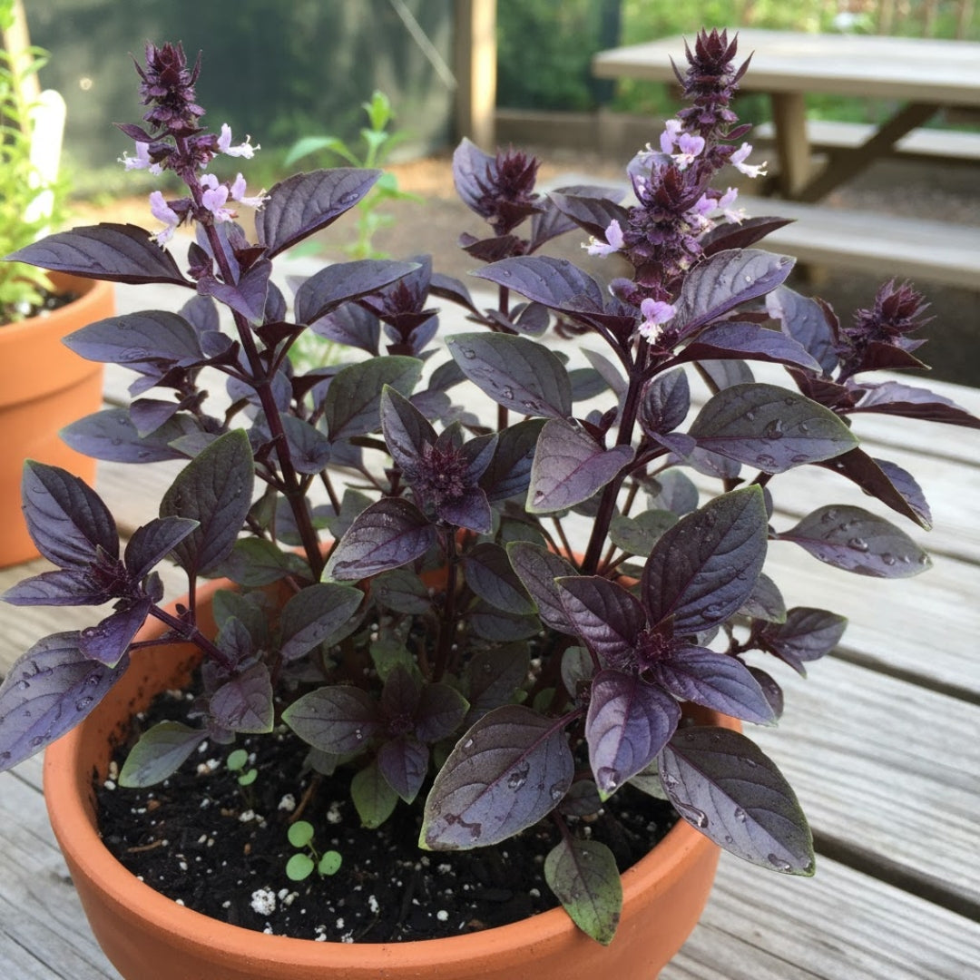 Sweet Basil Purple Seeds (WINTER)