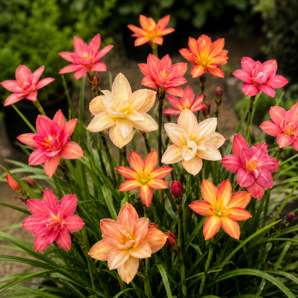 Rain Lily Hybrid – Thailand Imported | Pack of 5 Bulbs