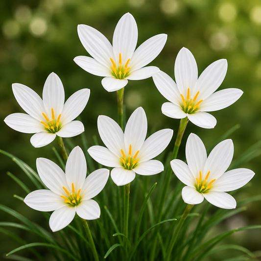 Rain Lily White – Zephyranthes candida | Pack of 10 Local Bulbs
