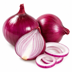 Fresh red onions with reddish-purple bulbs and healthy green tops – Red Onion seeds for winter and home gardening in Pakistan