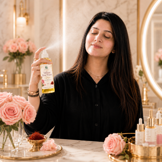 Saffron Rose Water Spray - 120 ml