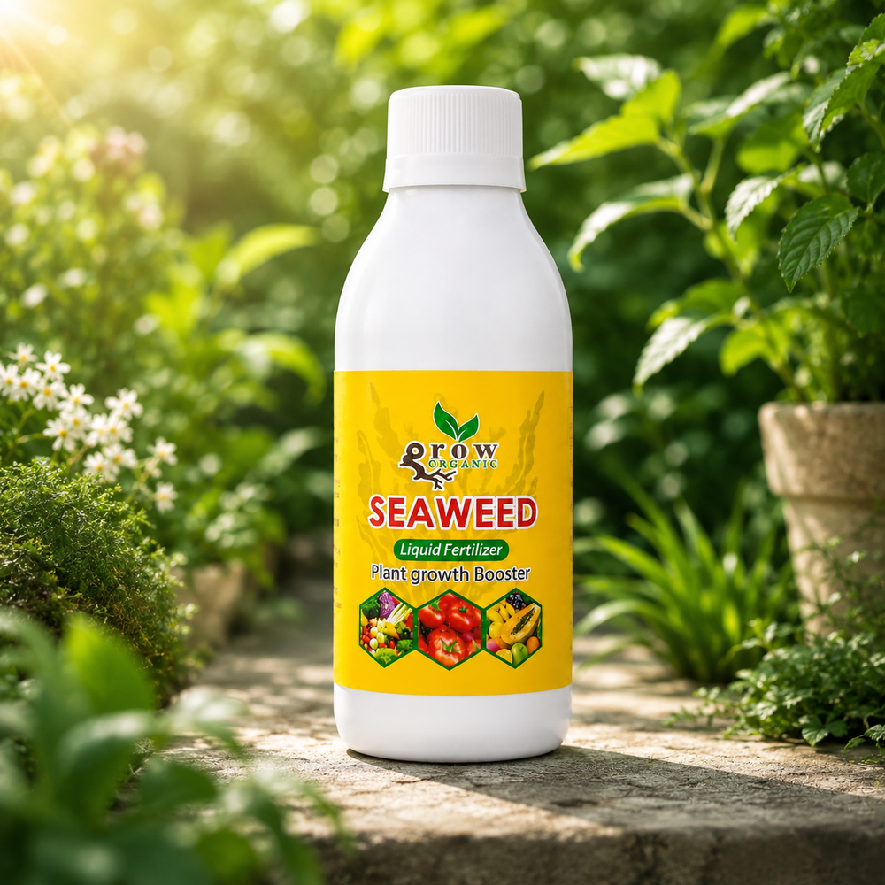 Seaweed Liquid Fertilizer 100 ml natural plant growth booster for vegetables flowers and indoor plants