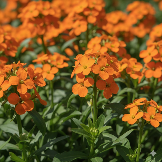 Siberian Wallflower Seeds - Orange (WINTER)