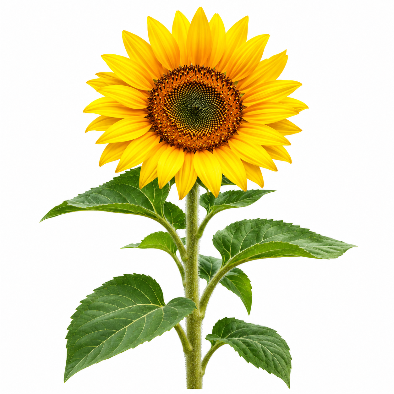 Big Size Sunflower Helianthus annuus with large bright yellow flower head and dark centre – summer sunflower seeds for gardens and grow bags in Pakistan