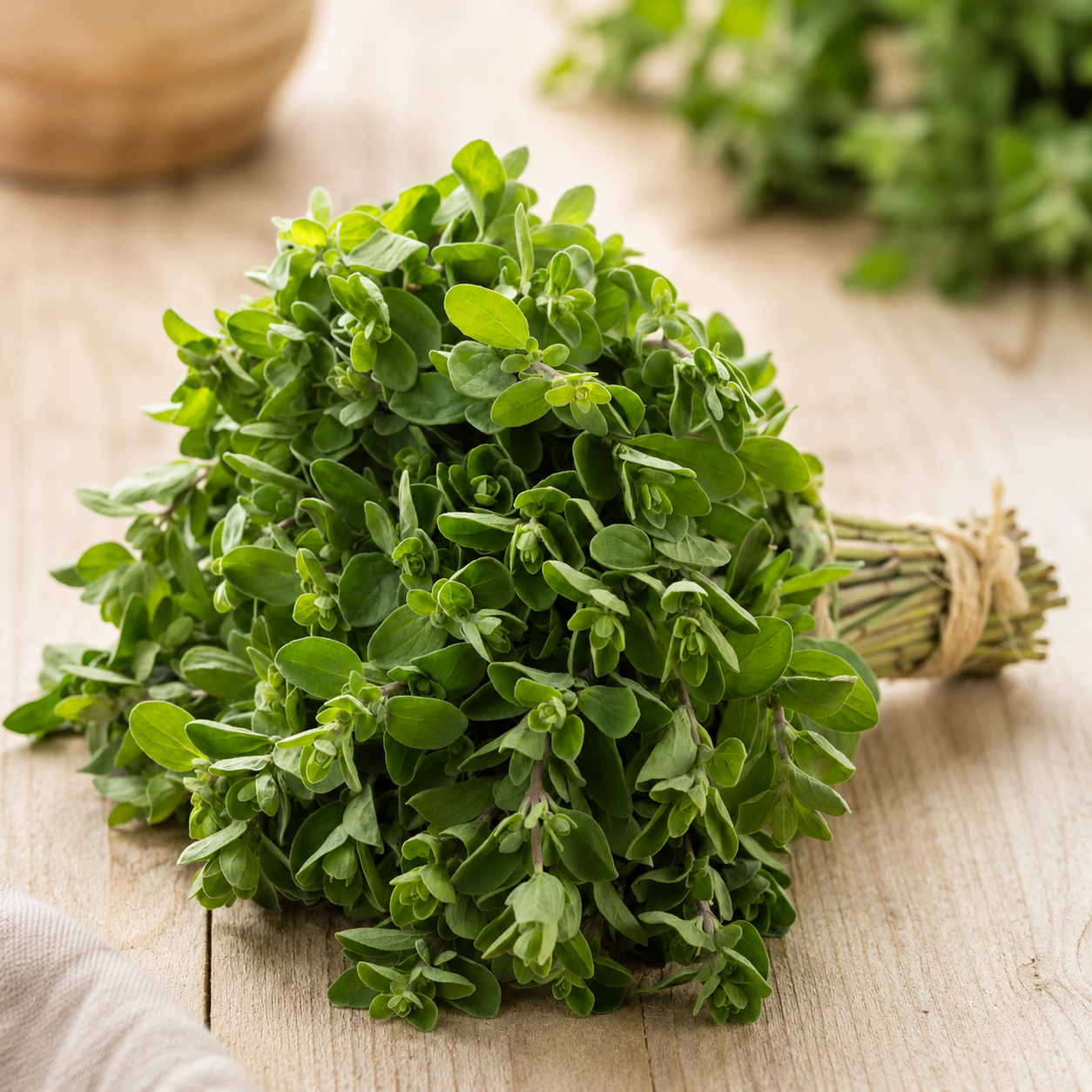 Sweet Marjoram Seeds Origanum majorana aromatic herb plant for winter kitchen gardening in Pakistan