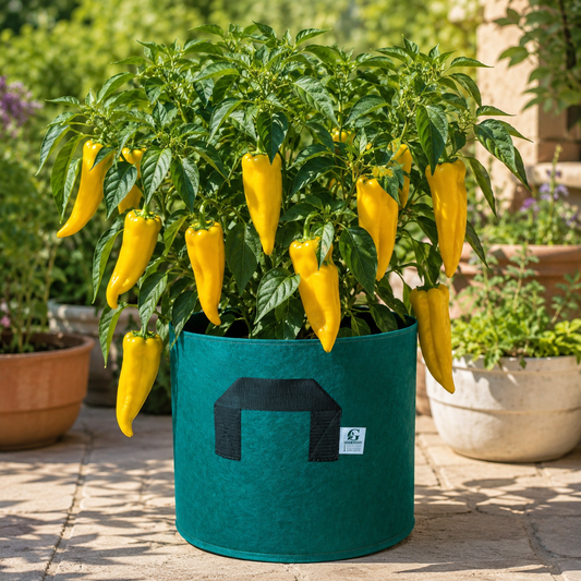 Sweet Pepper Yellow Corno di Toro Giallo Seeds – Italian Bull’s Horn Pepper | WINTER/SUMMER
