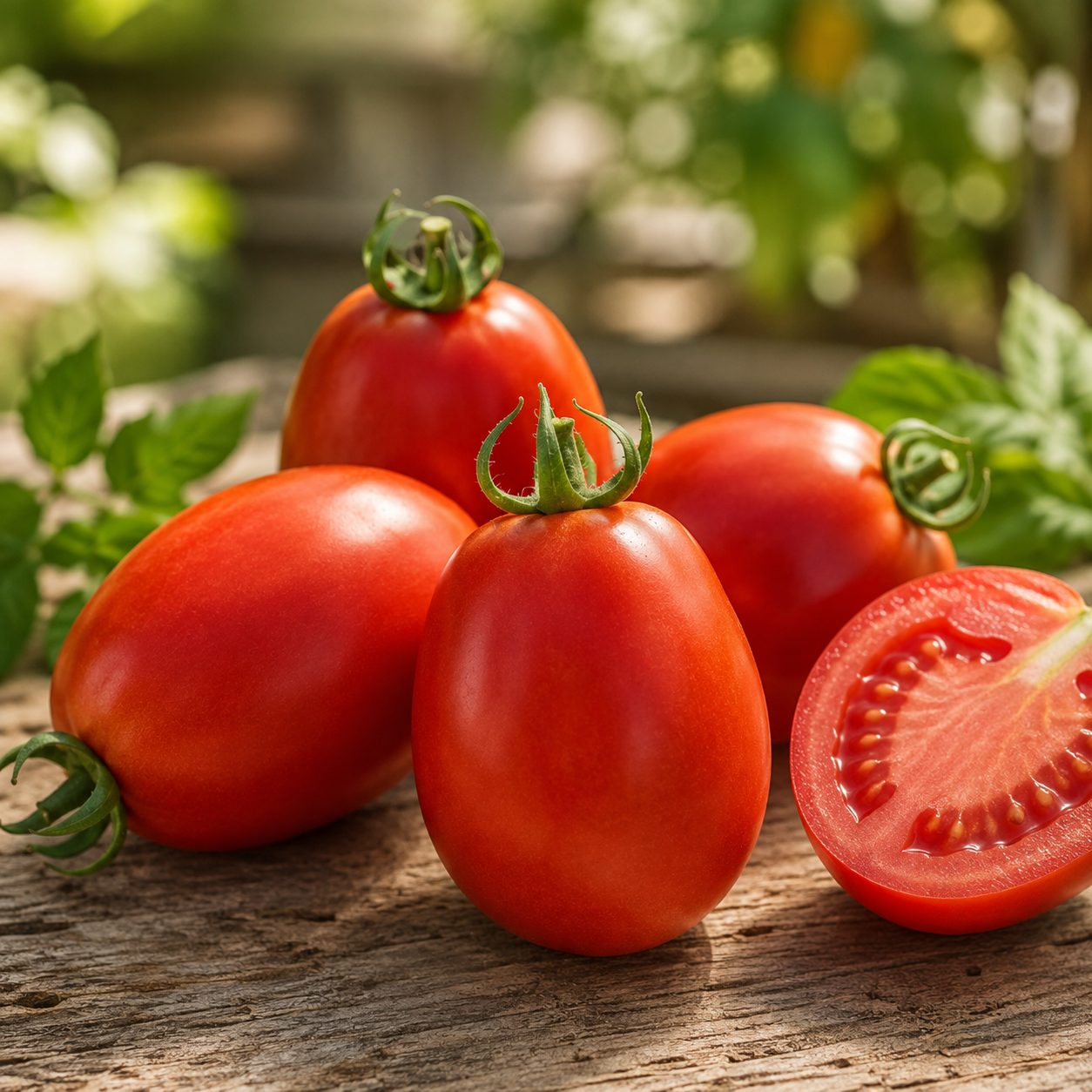 Rio Grande Determinate Plum Tomato – Firm Red Oblong Tomatoes | GREEN GARDENS Pakistan