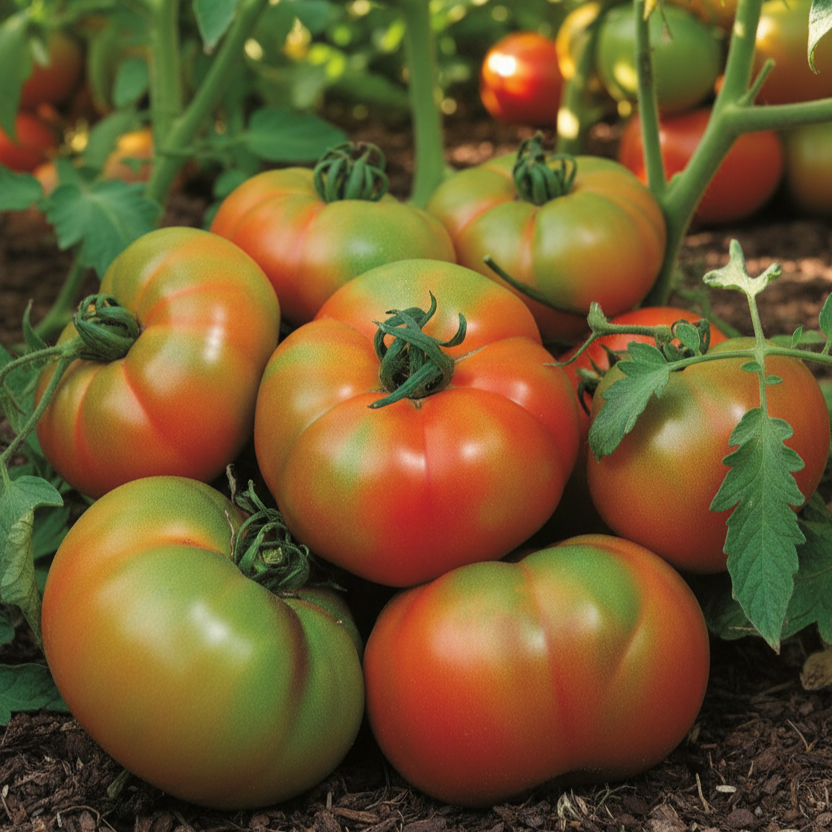 Pomodoro Pantano Romanesco traditional Italian heirloom tomatoes with large fleshy red fruits on vigorous indeterminate vines – tomato seeds for home gardening in Pakistan