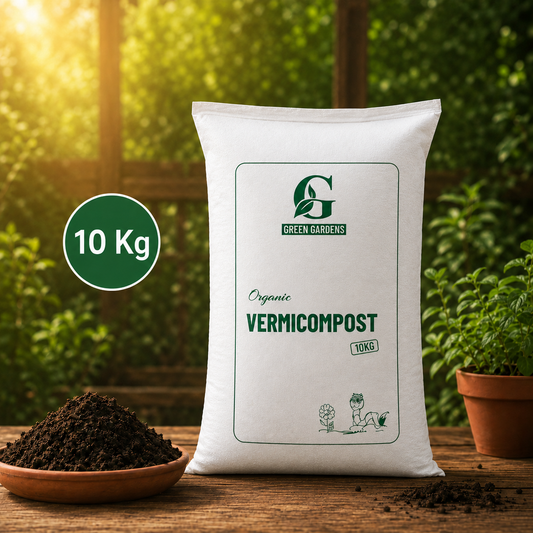 Vermicompost 10kg – 100% Organic Fertilizer in Pakistan (Delivery to Daewoo Service Areas Only)