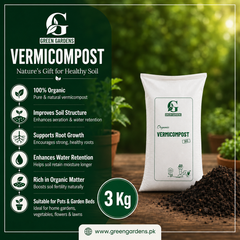 Vermicompost 3kg – 100% Organic Fertilizer in Pakistan