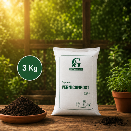 Vermicompost 3kg – 100% Organic Fertilizer in Pakistan