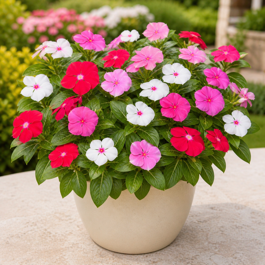 Vinca Tall Mix Seeds (SUMMER)