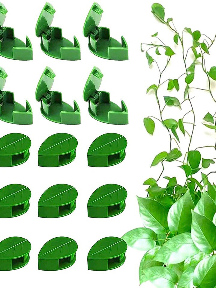 Plant Climbing Clips - Leaf -  Self-Adhesive (Pack of 5)