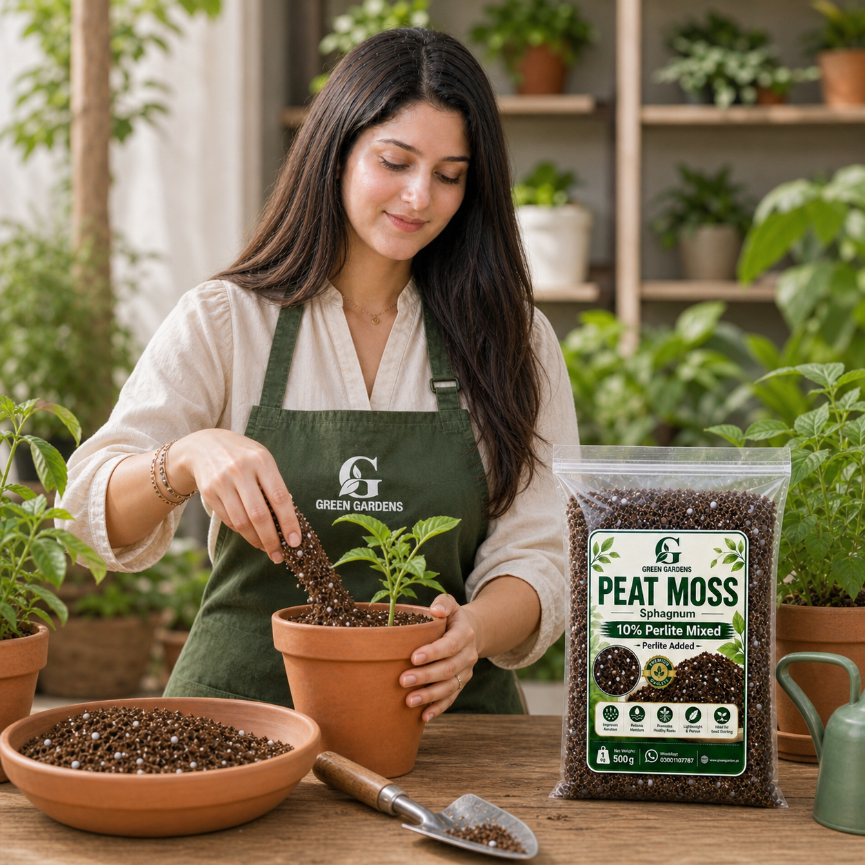 Peat Moss Sphagnum - 500 g (Premium Quality)